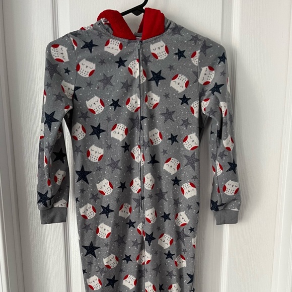 Other - Bella & Birdie Hooded Footless Pajama Onesie | Size 7–8